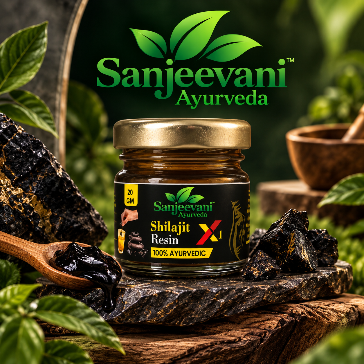 शिलाजीत रेज़िन X1 – 20 GM