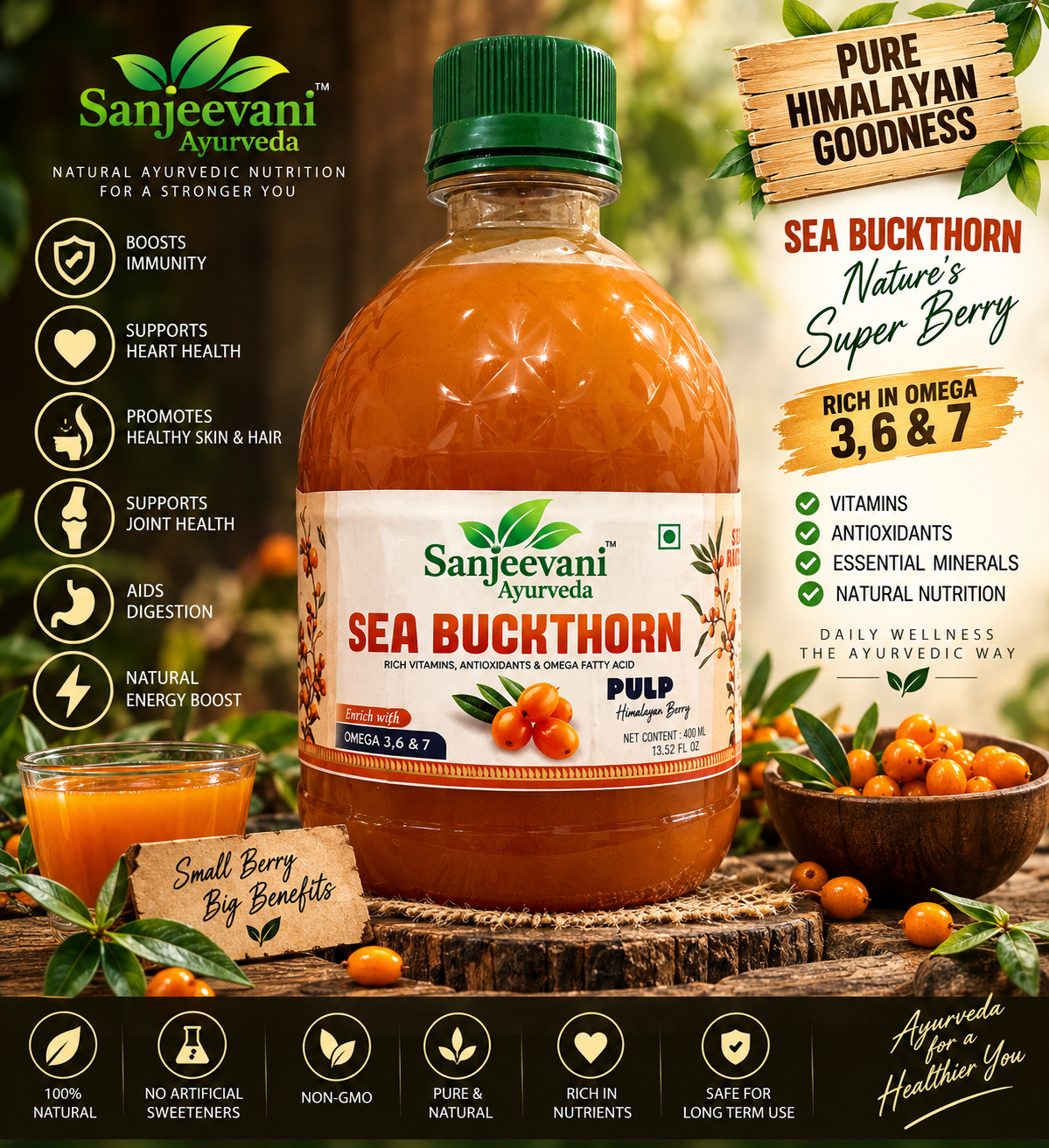 Sea Buckthorn Pulp